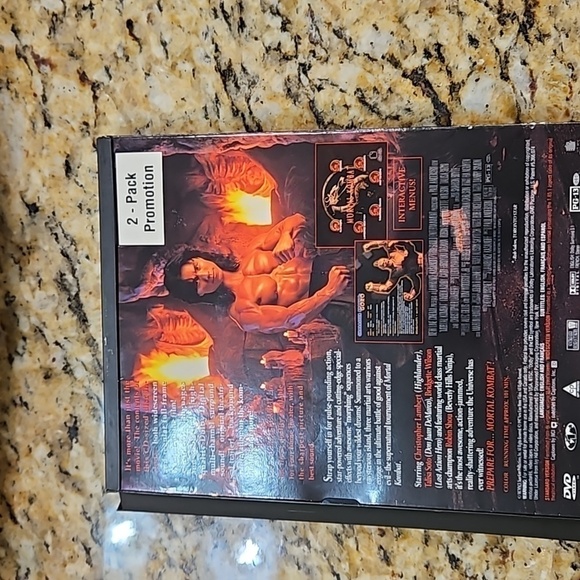 Mortal Kombat dvd. ONLY 1 DVD - Picture 4 of 4